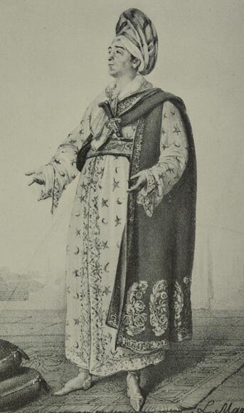 Jean Huet dans Le Calife de Bagdad (Boieldieu)
