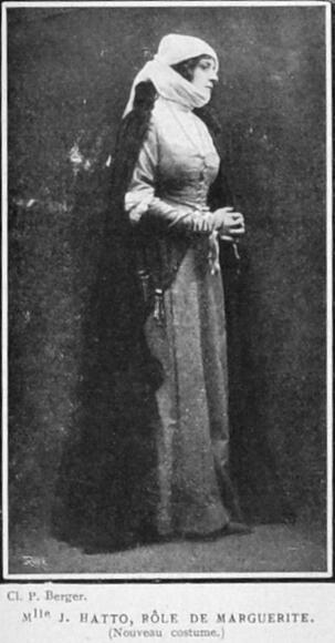 Jeanne Hatto en Marguerite (Faust de Gounod)
