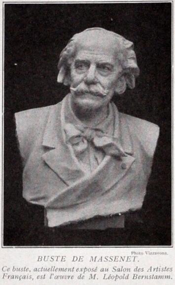 Jules Massenet (buste de Léopold Bernstamm)