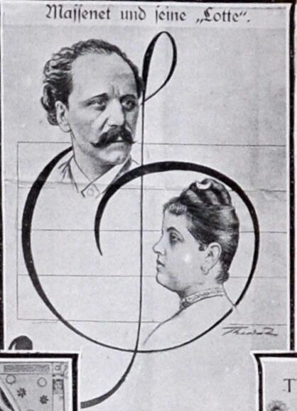 Jules Massenet et Marie Renard