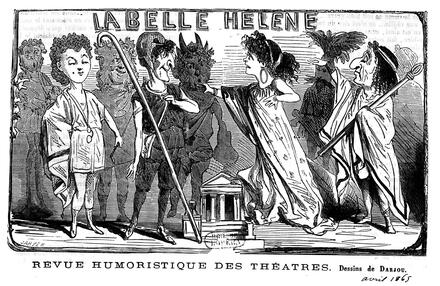 La Belle Hélène (dessin de Darjou)
