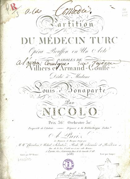 Le Médecin turc (Gouffé & Villiers / Nicolò)