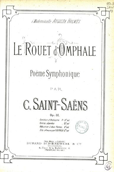 Le Rouet d'Omphale (Camille Saint-Saëns)