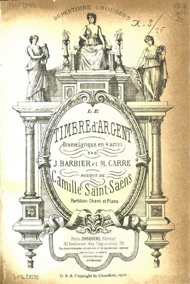 Le Timbre d’argent (Barbier & Carré / Saint-Saëns)