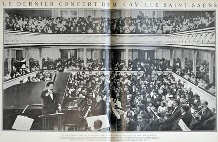 Le dernier concert de Camille Saint-Saëns
