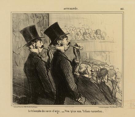 Le triomphe du sucre d'orge (Daumier)
