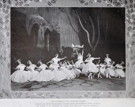 Les Sylphides aux Ballets russes