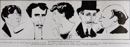 Les personnalités musicales du mois (juillet 1912) par David