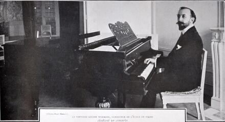 Lucien Wurmser au piano