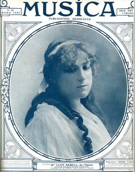 Lucy Arbell créatrice de Thérèse (Massenet)