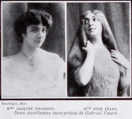 Lucy Isnardon et Rose Féart