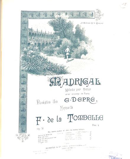 Madrigal (Depré / La Tombelle)