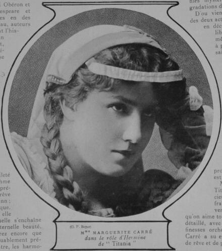 Marguerite Carré en Hermine (Titania de Hüe)