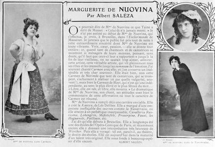 Marguerite de Nuovina par Albert Saléza