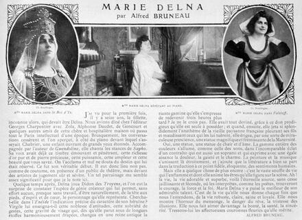 Marie Delna par Alfred Bruneau