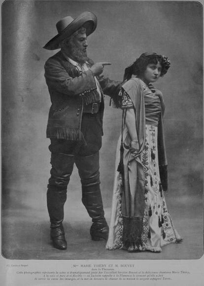 Marie Thiéry et Max Bouvet dans La Flamenca (Lambert)