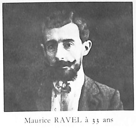 Maurice Ravel à 33 ans
