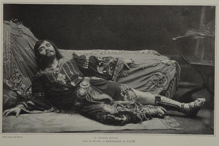 Maurice Renaud en Hérode (Hérodiade de Massenet à la Gaité)