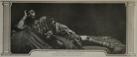 Maurice Renaud en Hérode (Hérodiade de Massenet, acte II, scène 1)