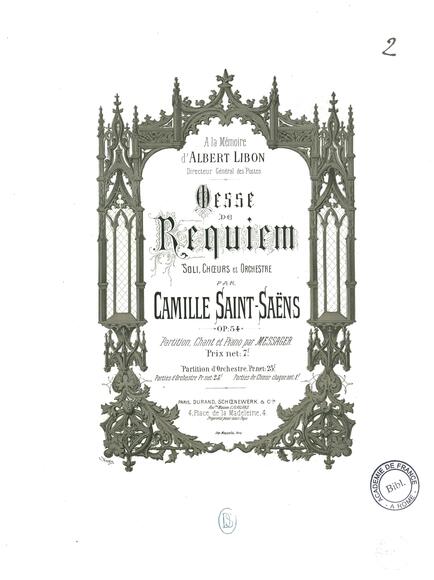 Messe de requiem (Camille Saint-Saëns)