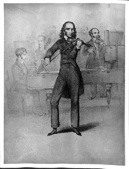 Niccolò Paganini en concert