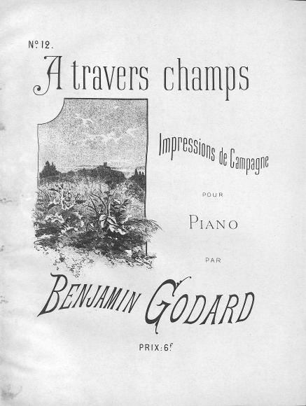 À travers champs pour piano (Benjamin Godard)