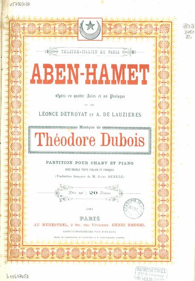 Aben-Hamet (Détroyat & Lauzières / Dubois)