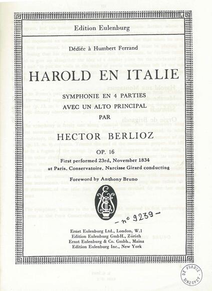 Harold en Italie (Hector Berlioz)