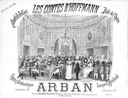 Les Contes d'Hoffmann, quadrille billant d'après Offenbach (Arban)