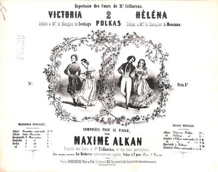 Deux Polkas Victoria & Héléna (Alkan)