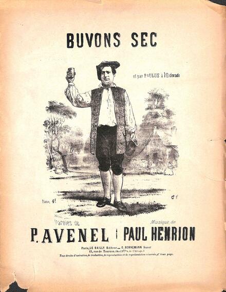 Buvons sec (Avenel / Henrion)