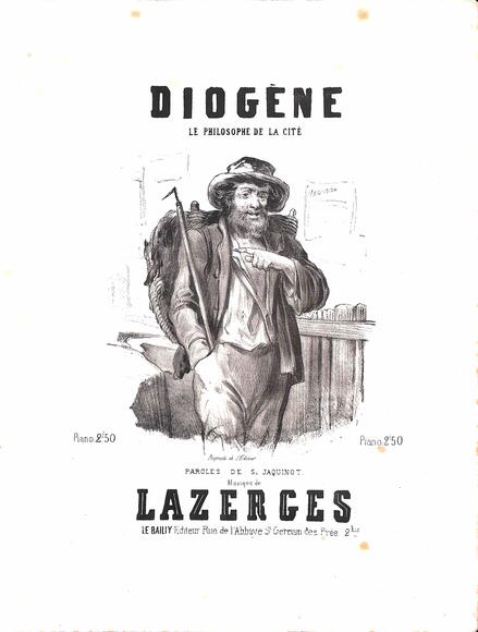 Diogène, le philosophie de la cité (Jacquinot / Lazerges)