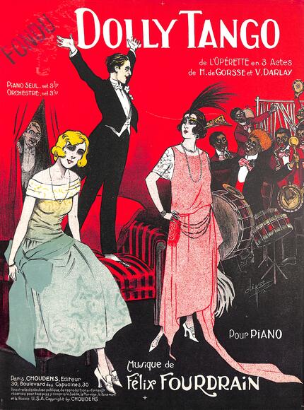 Dolly Tango pour piano d'après Fourdrain