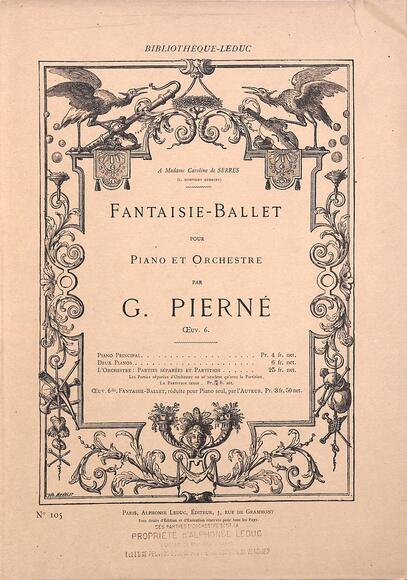 Fantaisie-Ballet (Pierné)