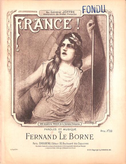 France ! (Fernand Le Bone)