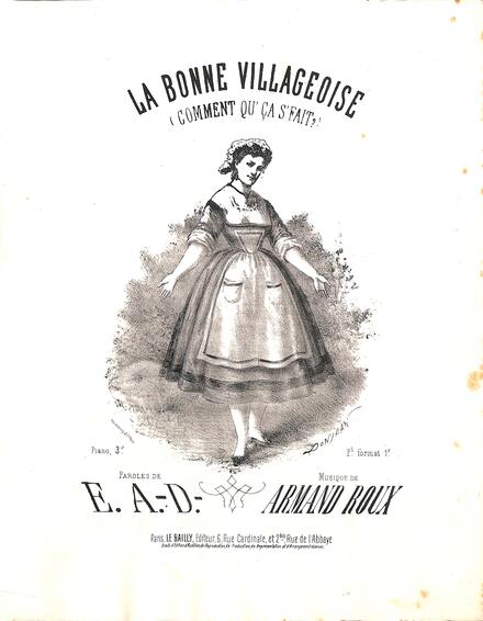 La Bonne Villageoise (Audray-Deshorties / Roux)