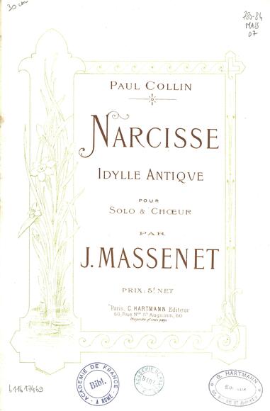 Narcisse (Collin / Massenet)
