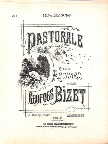 Pastorale (Regnard / Bizet)