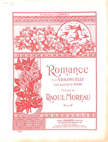 Romance pour violoncelle (Raoul Moreau)
