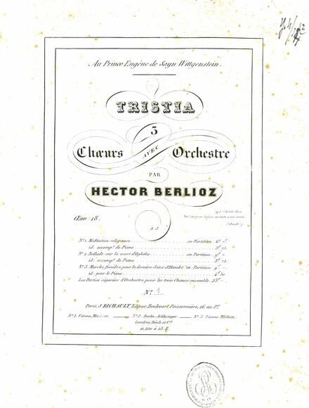 Tristia (Hector Berlioz)