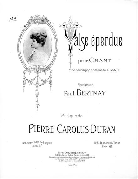 Valse éperdue (Bertnay / Carolus-Duran)
