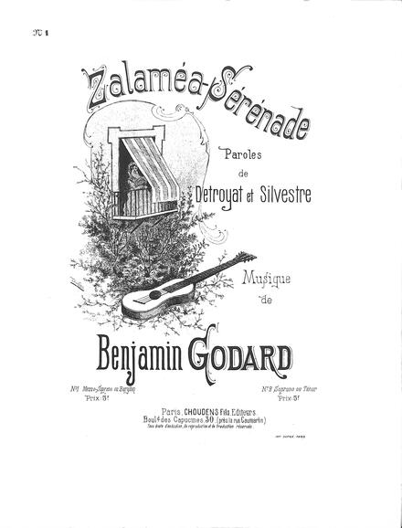 Zalaméa-Sérénade (Détroyat & Silvestre / Godard)