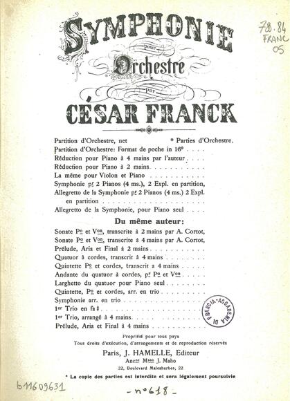 Symphonie en ré mineur (César Franck)