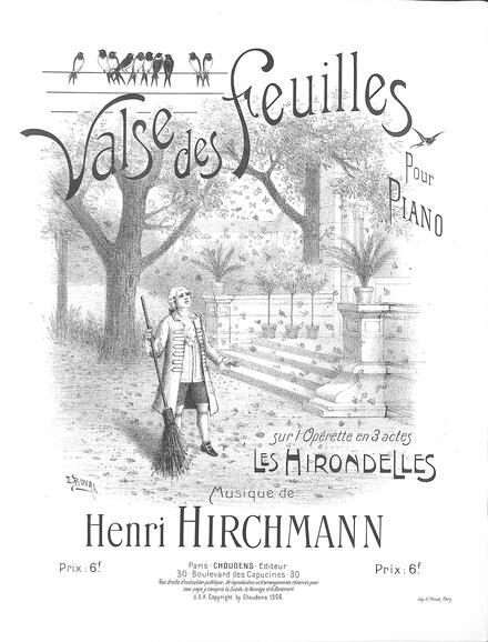 Valse des feuilles d'après Les Hirondelles (Hirschmann)