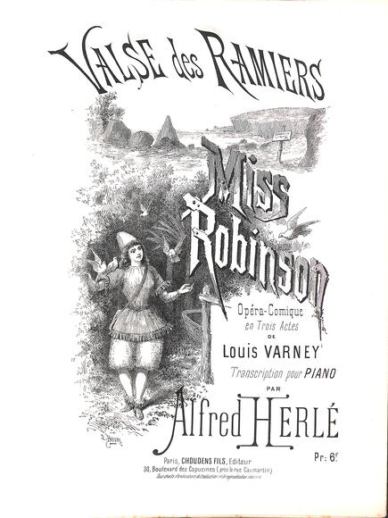 Valse des ramiers d'après Miss Robinson de Varney (Herlé)