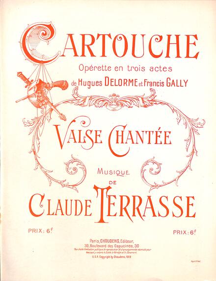 Cartouche : Valse (Delorme & Gally / Terrasse)