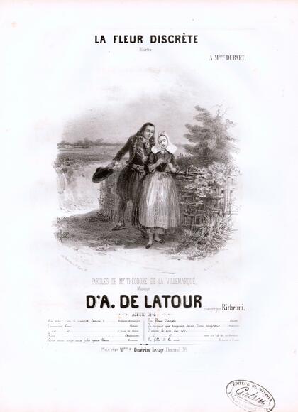 La Fleur discrète (La Villemarqué / Latour)