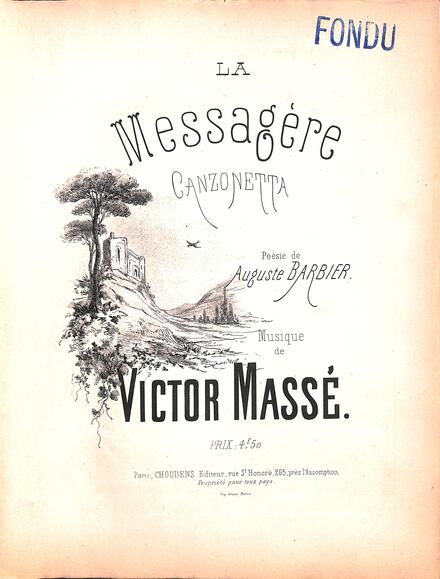 La Messagère (Barbier / Massé)