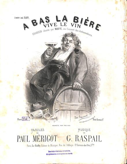 À bas la bière vive le vin (Mérigot / Raspail)