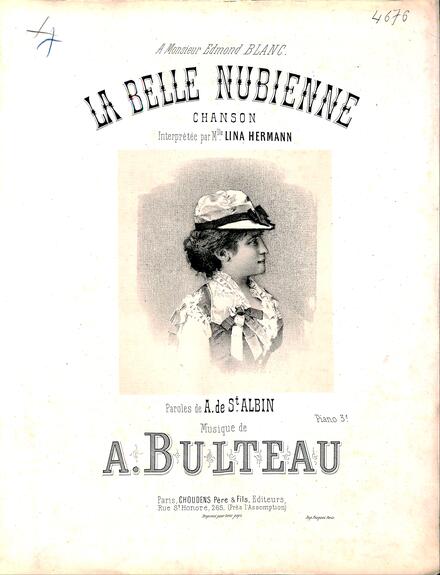 La Belle Nubienne (St Albin / Bulteau)